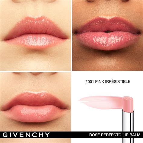 givenchy le rose liquid balm|givenchy rose perfecto lip balm 24h hydration.